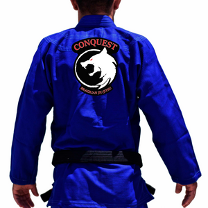 Conquest BJJ Academy Kids Gi - Blue #1414 A