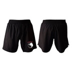 Conquest BJJ All Black Custom Shorts 2.0 #8082 A