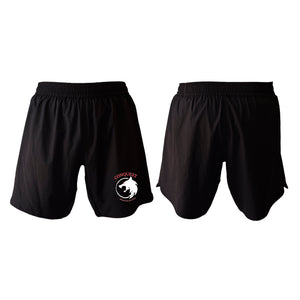 Conquest BJJ All Black Custom Shorts 2.0 #8082 A