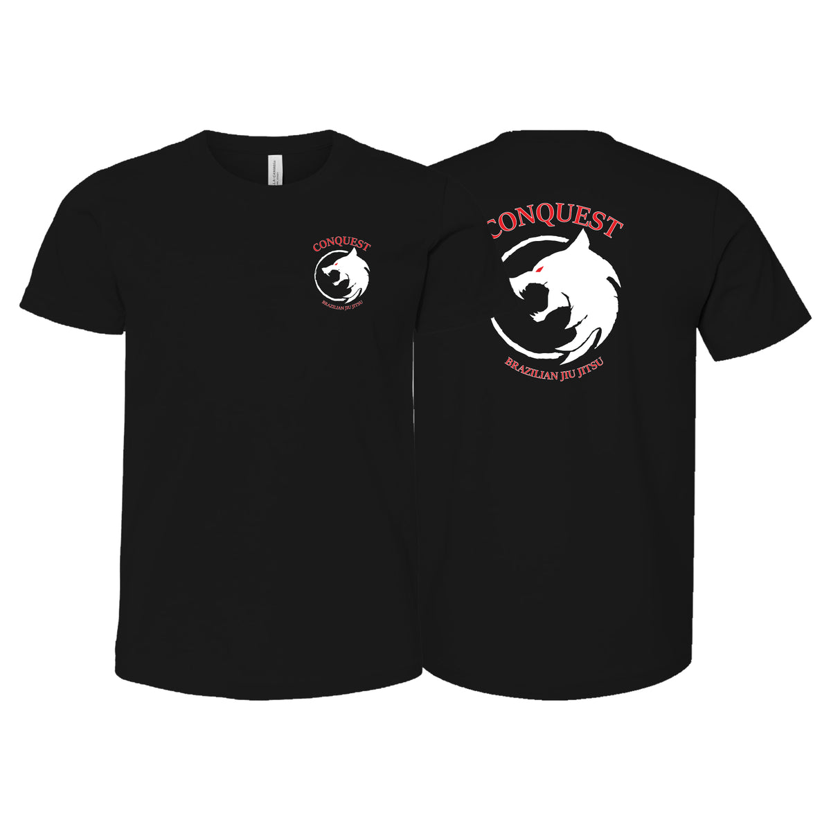 Conquest BJJ Academy Kids Shirts #8082 A