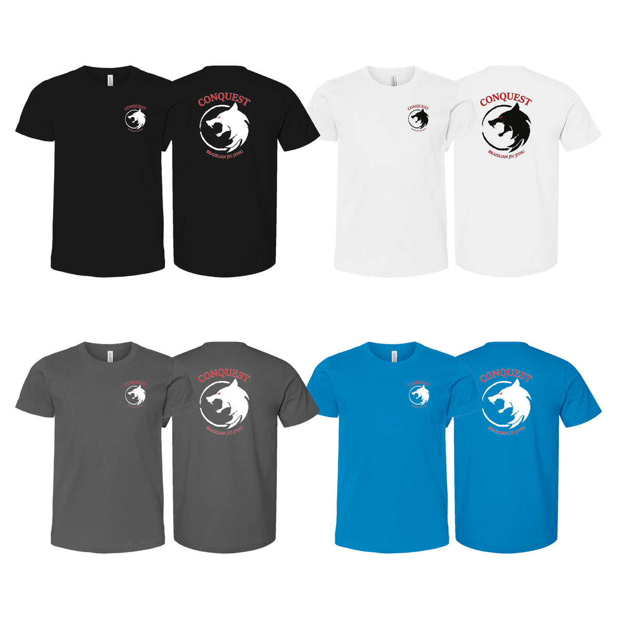 Conquest BJJ Academy Kids Shirts #8082 A