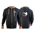 Conquest BJJ Academy Sherpa Lined Zip-Up Hoodie #8082 A
