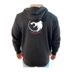 Conquest BJJ Academy Sherpa Lined Zip-Up Hoodie #8082 A