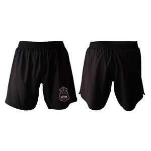 HYR Terrestrial Grappling All Black Custom Shorts 2.0 #8083 A