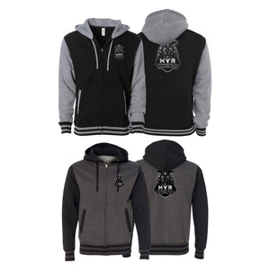 HYR Terrestrial Grappling Academy Varsity Zip-Up Hoodies #8083 D (Alternate)
