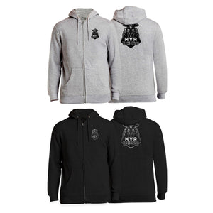 HYR Terrestrial Grappling Academy Zip-Up Hoodies #8083 D (Alternate)