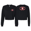 Warrior Strength Martial Arts Women's Cropped Crewneck Sweatshirt #8084 K
