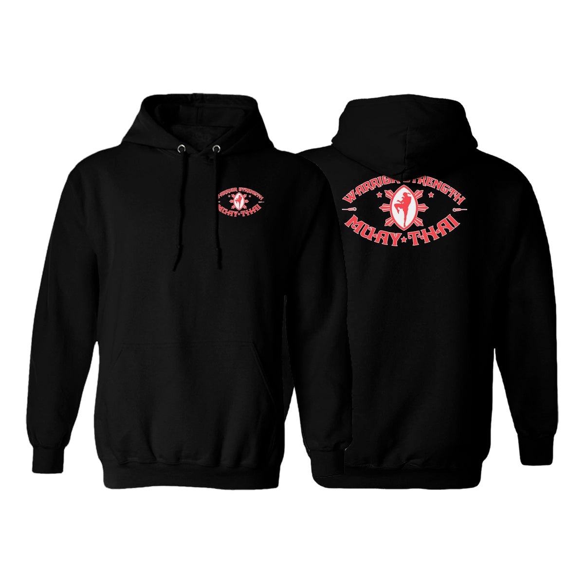 Warrior Strength Martial Arts Academy Sweater Hoodie #8084 K