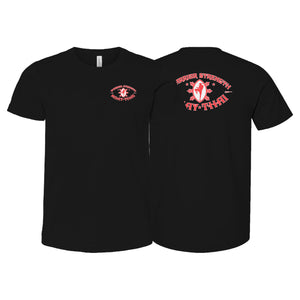 Warrior Strength Martial Arts Academy Kids Shirts #8084 K