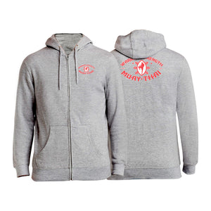 Warrior Strength Martial Arts Academy Zip-Up Hoodies #8084 K