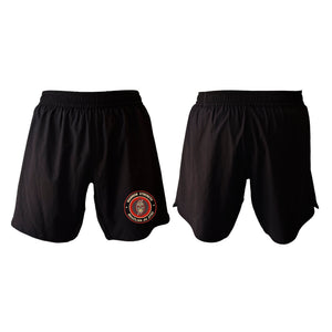 Warrior Strength Martial Arts All Black Custom Shorts 2.0 #8084 M