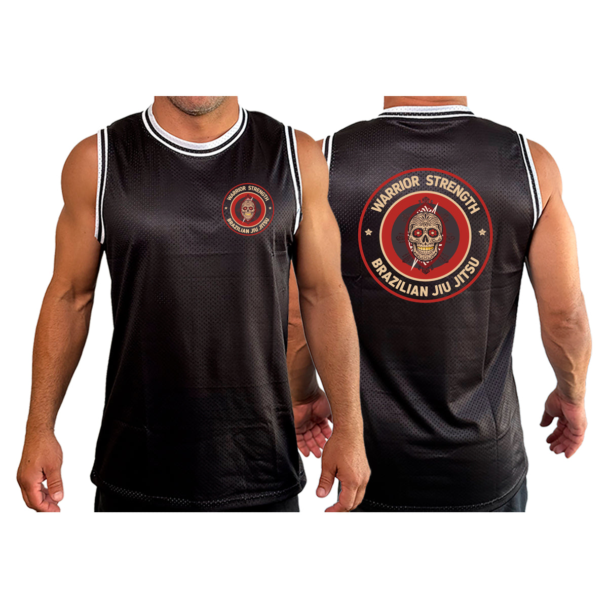 Warrior Strength Martial Arts Academy Basketball Jerseys #8084 M