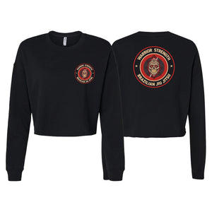 Warrior Strength Martial Arts Women's Cropped Crewneck Sweatshirt #8084 M