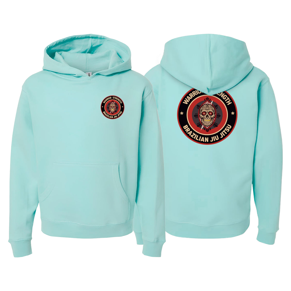 Warrior Strength Martial Arts Academy Sweater Kids Hoodie #8084 M
