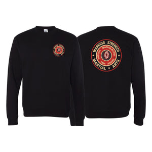 Warrior Strength Martial Arts Academy Crewneck Sweatshirt #8084 N