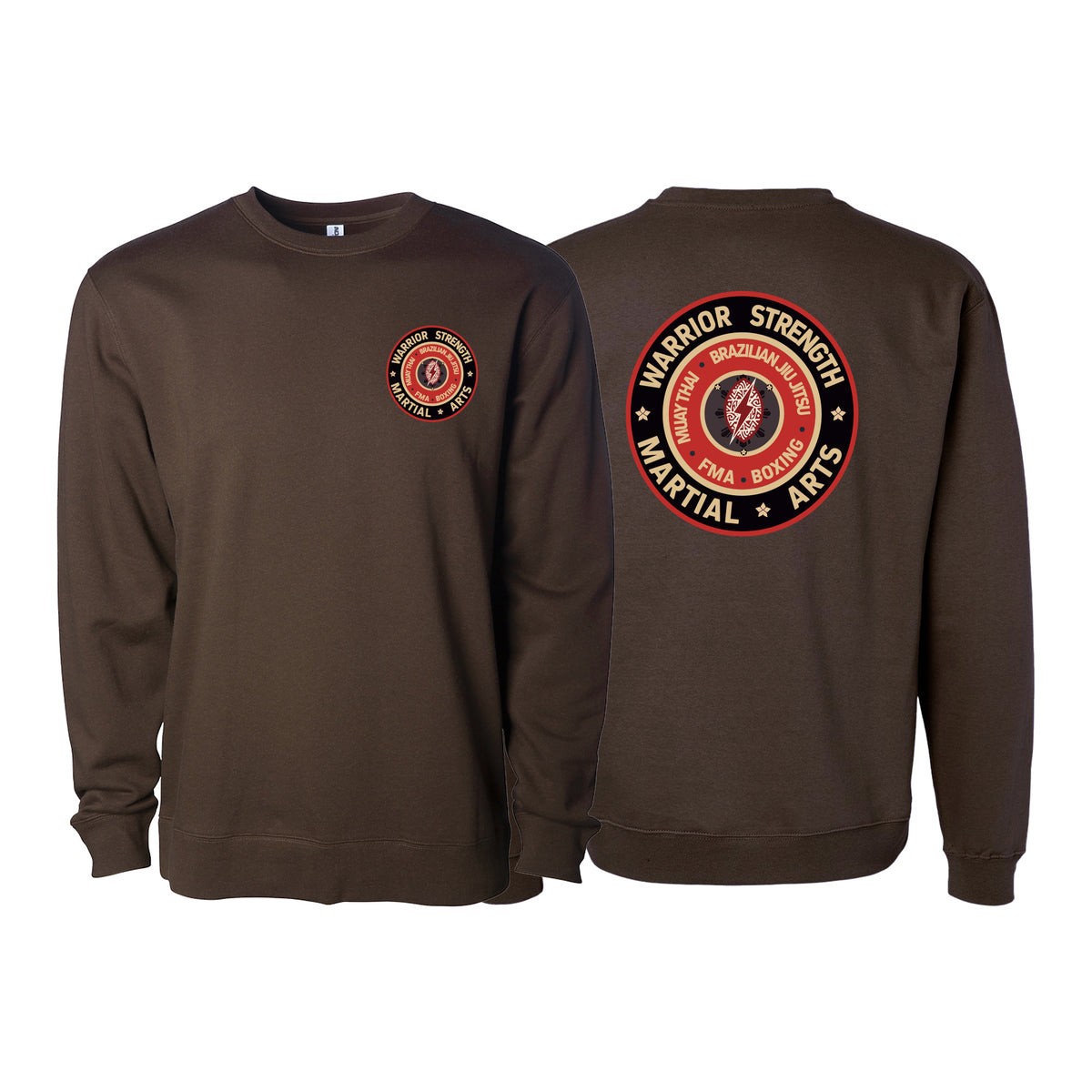 Warrior Strength Martial Arts Academy Crewneck Sweatshirt #8084 N