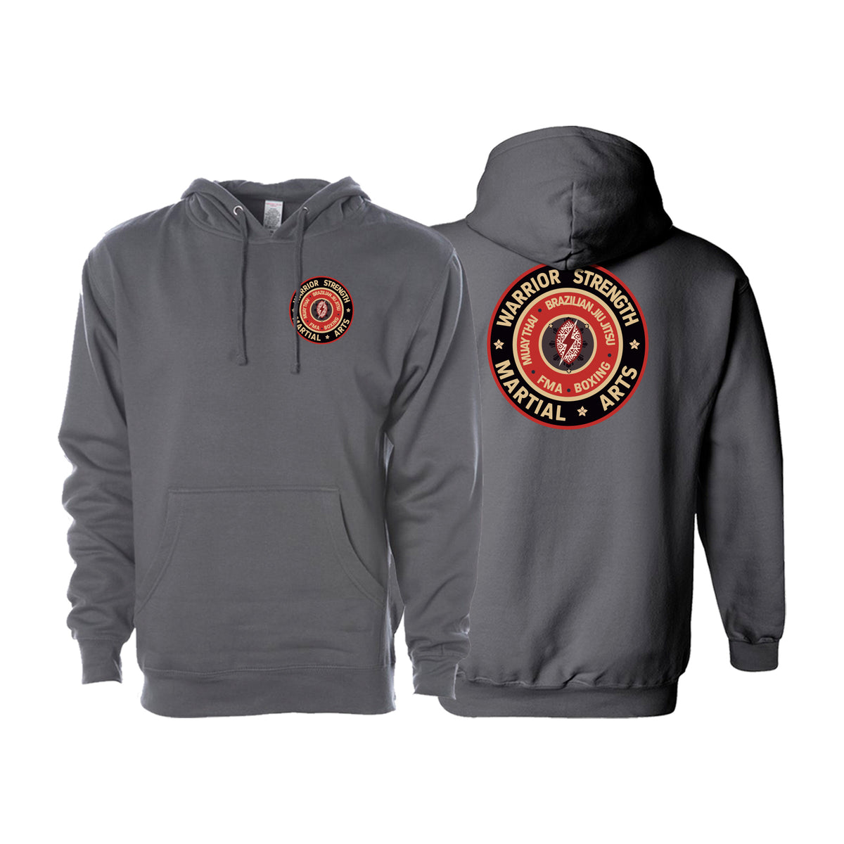 Warrior Strength Martial Arts Academy Sweater Hoodie #8084 N