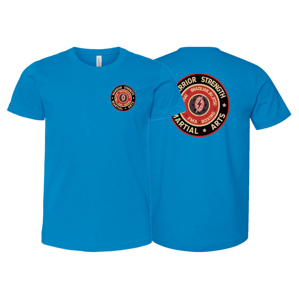 Warrior Strength Martial Arts Academy Kids Shirts #8084 N