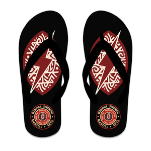 Warrior Strength Martial Arts Academy Flip Flops #8084 N