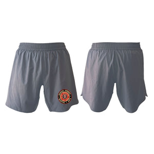 Warrior Strength Martial Arts Custom Grey Shorts 2.0 #8084 N