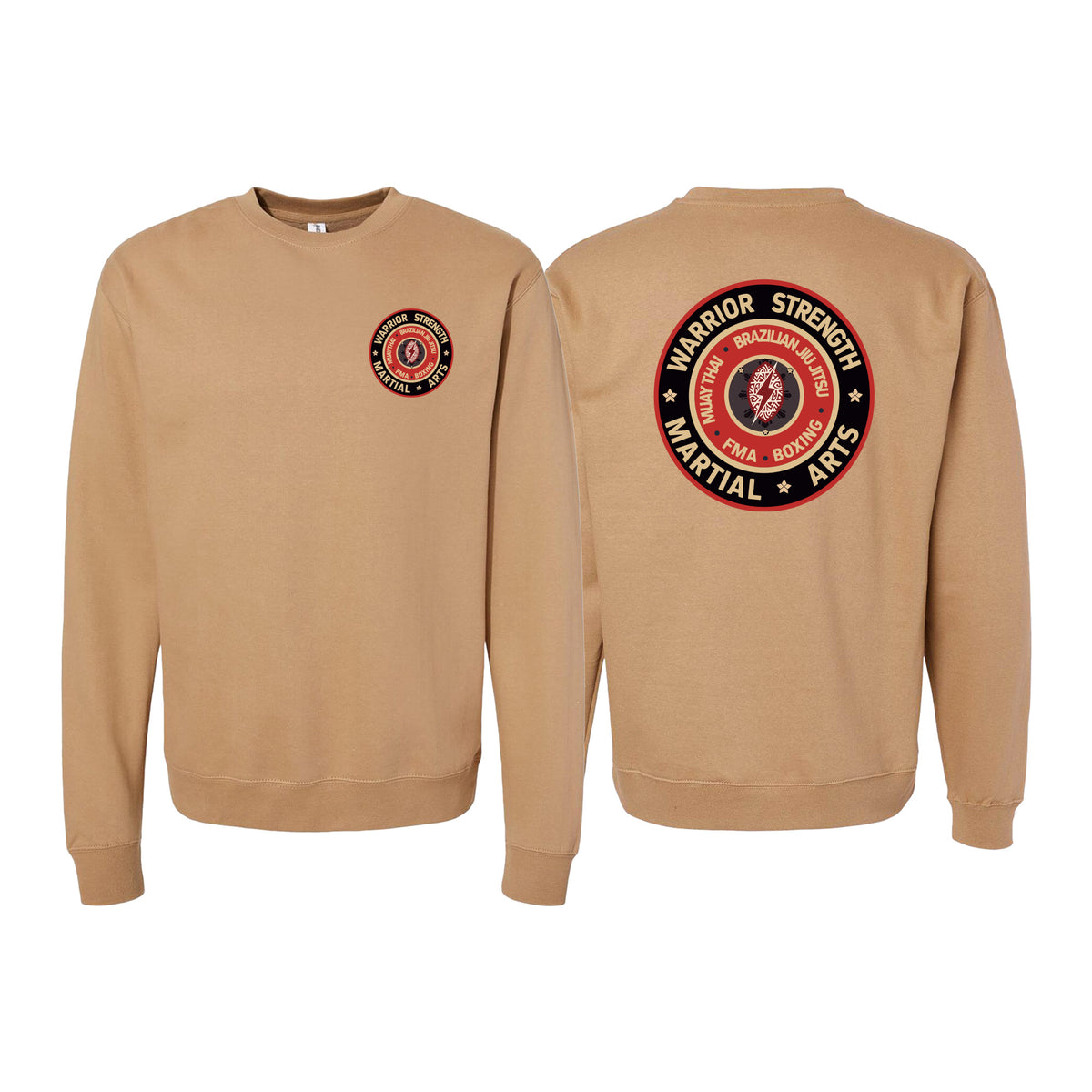 Warrior Strength Martial Arts Academy Crewneck Sweatshirt #8084 N