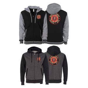 Warrior Strength Martial Arts Academy Varsity Zip-Up Hoodies #8084 N