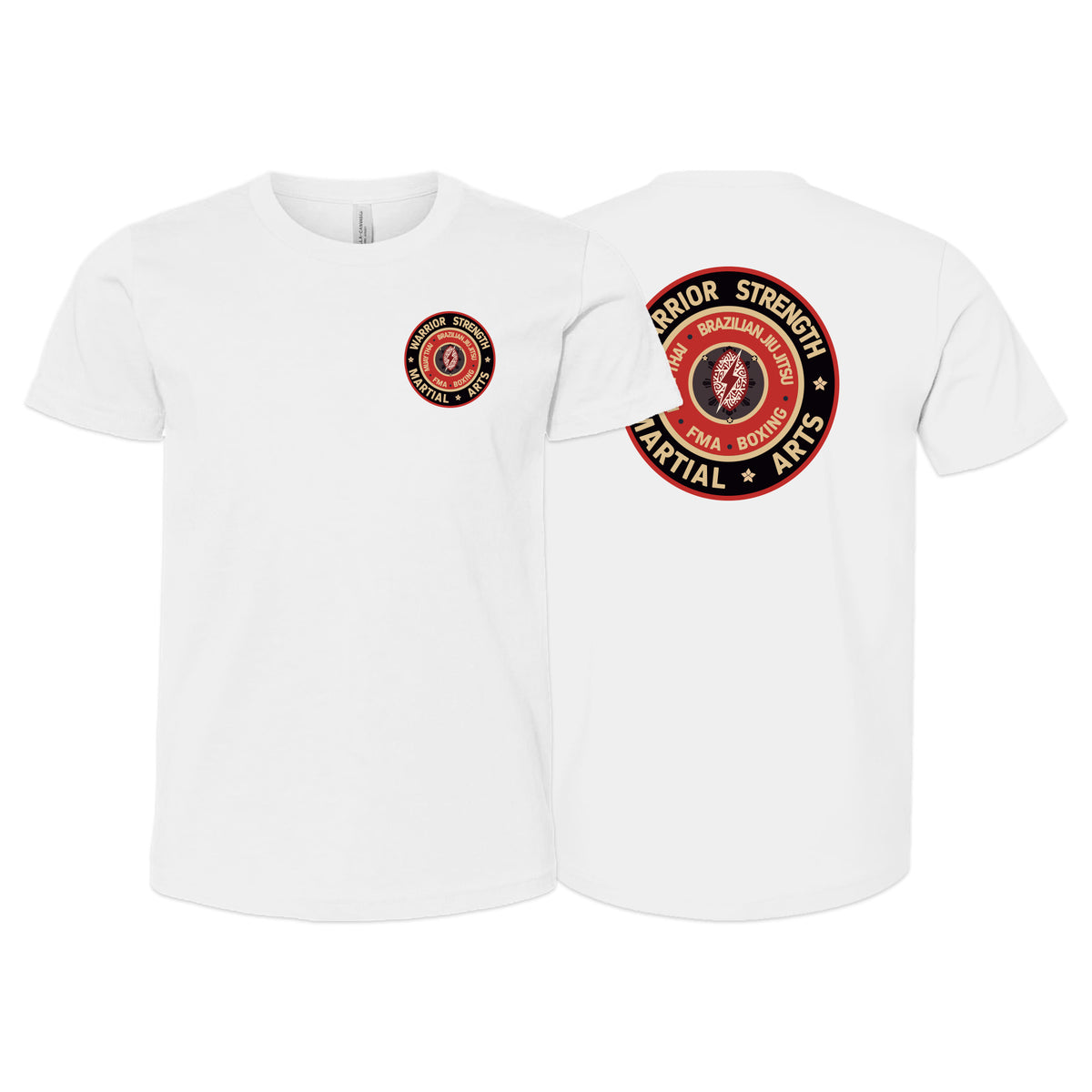 Warrior Strength Martial Arts Academy Kids Shirts #8084 N