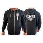 Renzo Gracie The Woodlands Academy Sherpa Lined Zip-Up Hoodie #8085 A