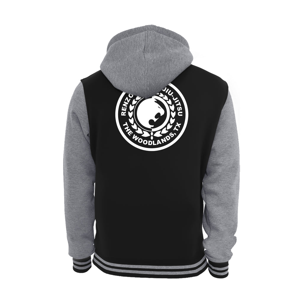Renzo Gracie The Woodlands Academy Varsity Zip-Up Hoodies #8085 A