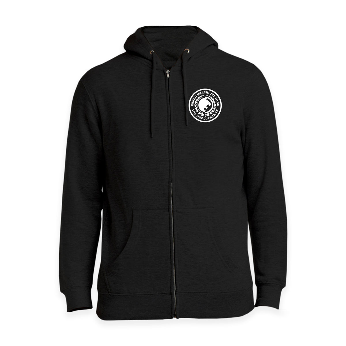 Renzo Gracie The Woodlands Academy Zip-Up Hoodies #8085 A
