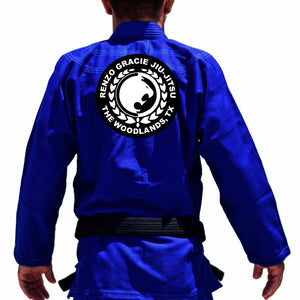 Renzo Gracie The Woodlands Academy Kids Gi - Blue #1509 A