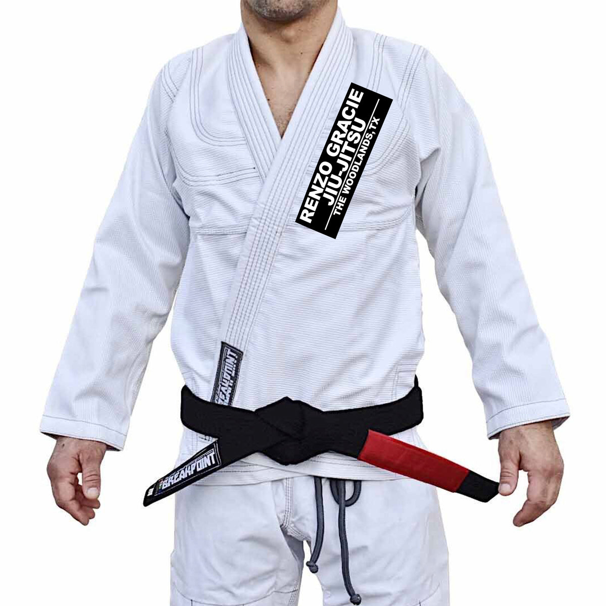 Renzo Gracie The Woodlands Academy Kids Gi - White #1509 A