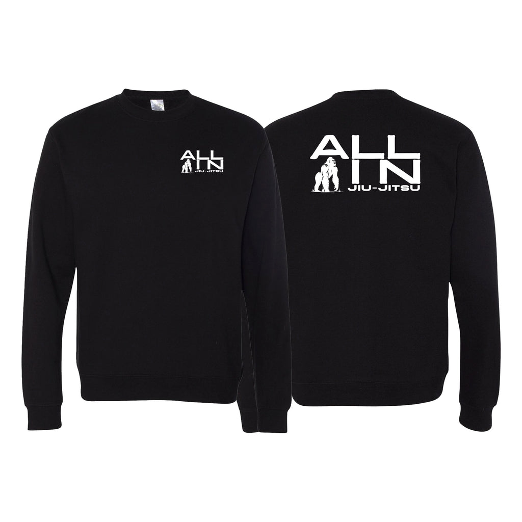 ALL IN Jiu Jitsu Academy Crewneck Sweatshirt #8086 A