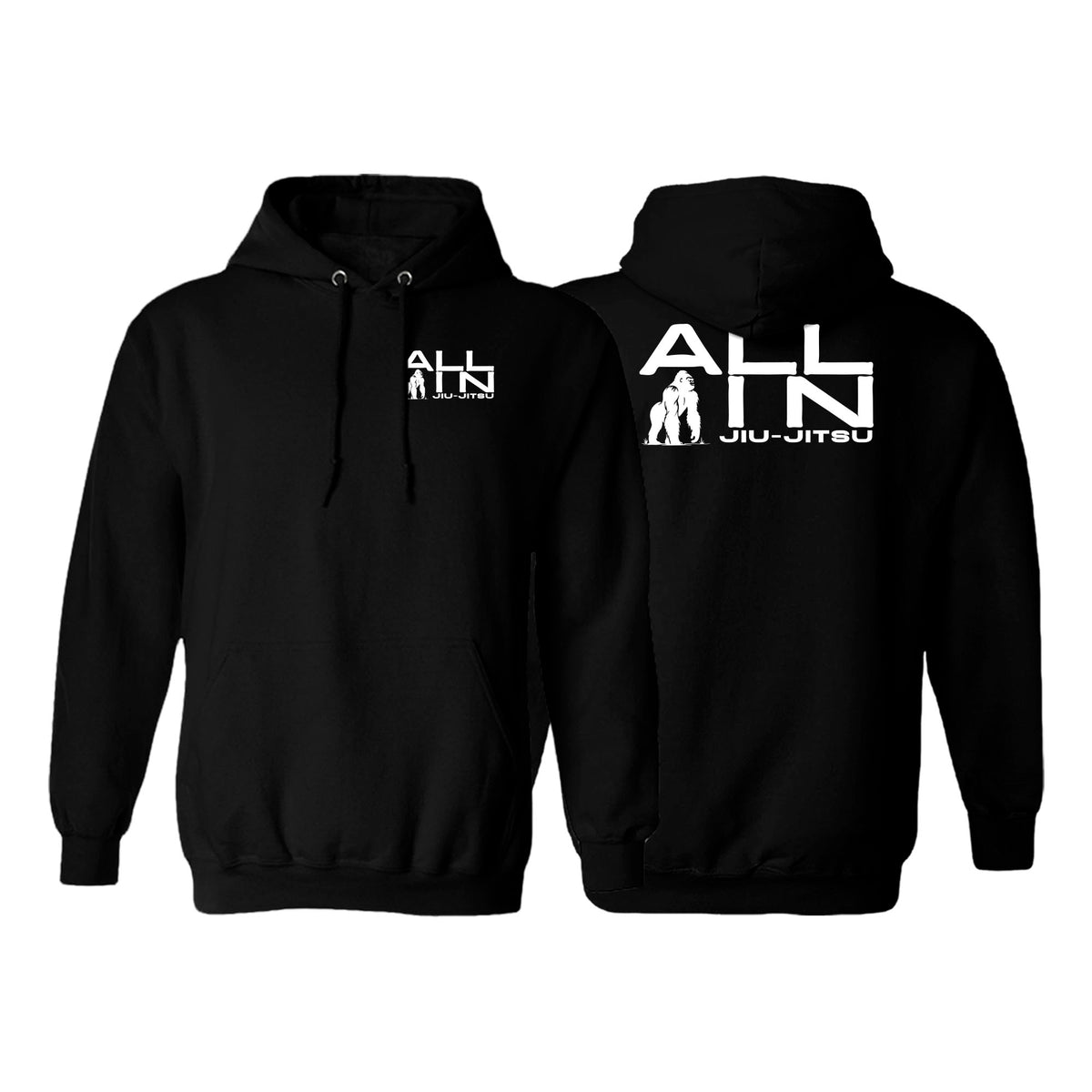 ALL IN Jiu Jitsu Academy Sweater Hoodie #8086 A