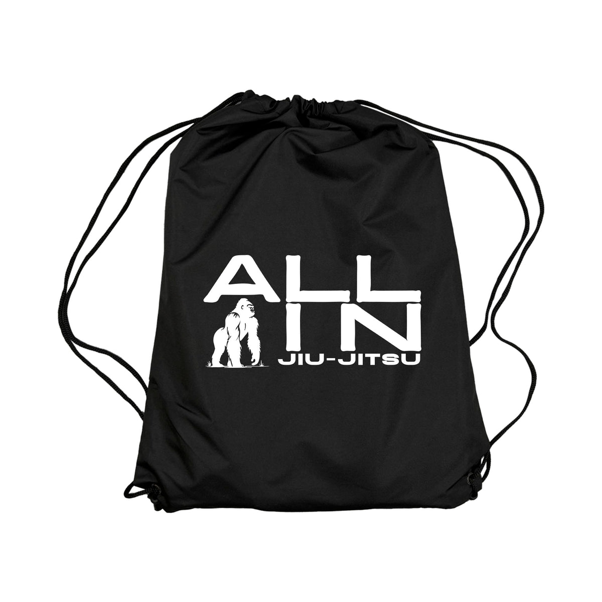 ALL IN Jiu Jitsu Academy Drawstring Bags #8086 A
