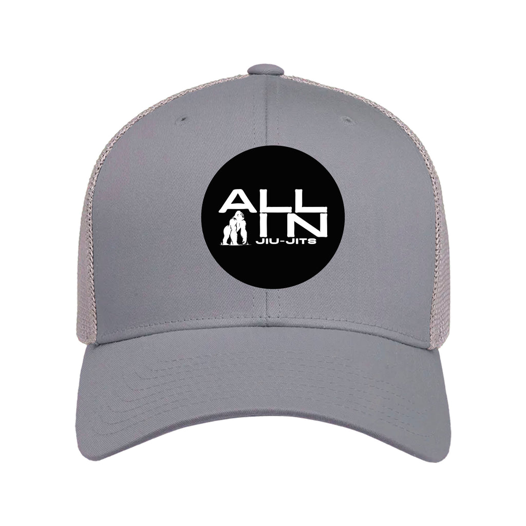 ALL IN Jiu Jitsu Academy Trucker Hat #8086 A