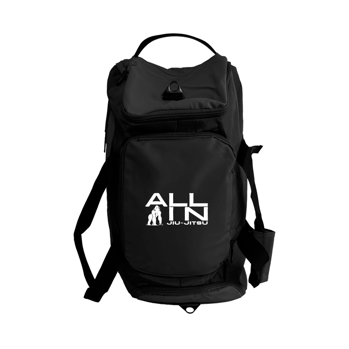 ALL IN Jiu Jitsu Academy Hybrid Duffel Backpack #8086 A