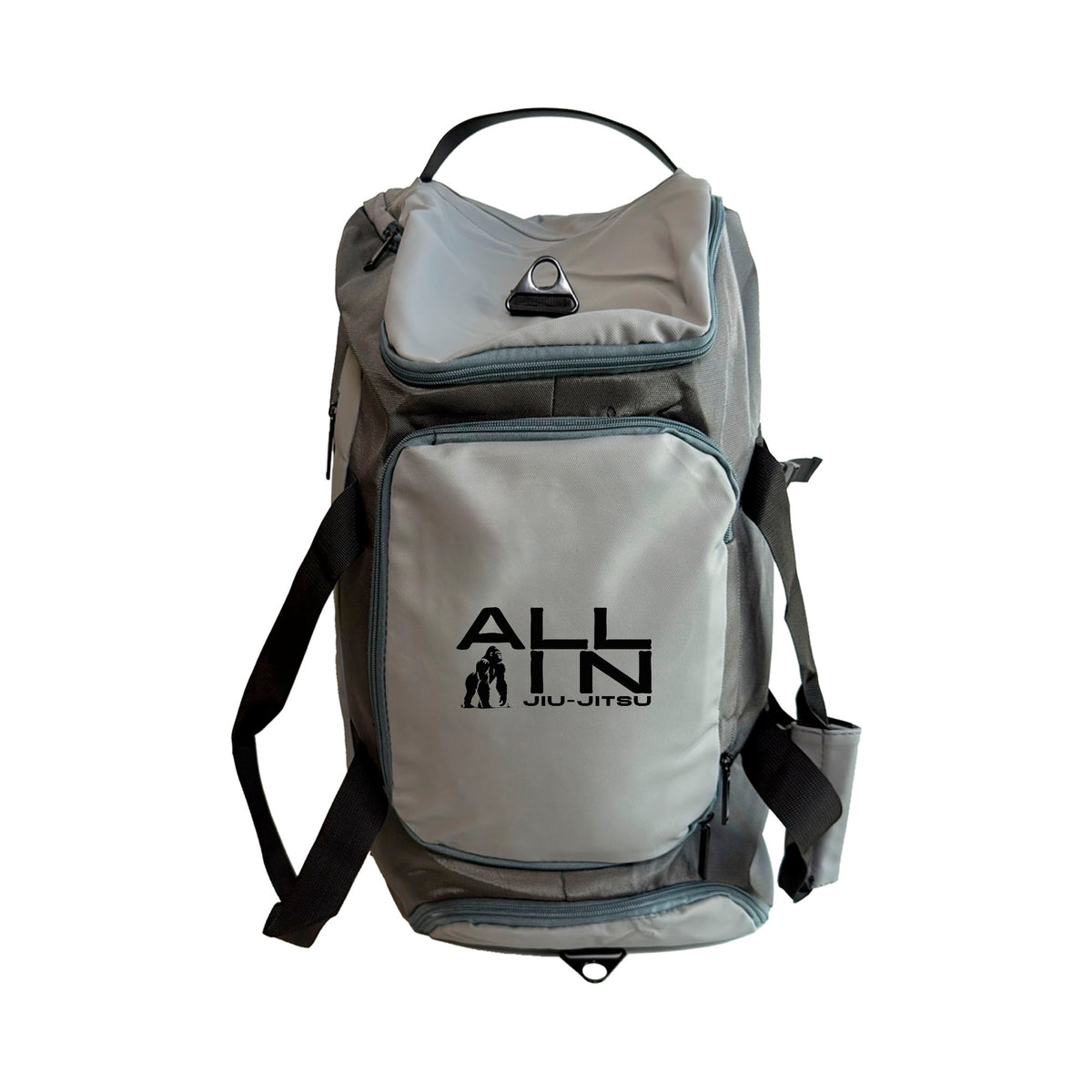 ALL IN Jiu Jitsu Academy Hybrid Duffel Backpack #8086 A