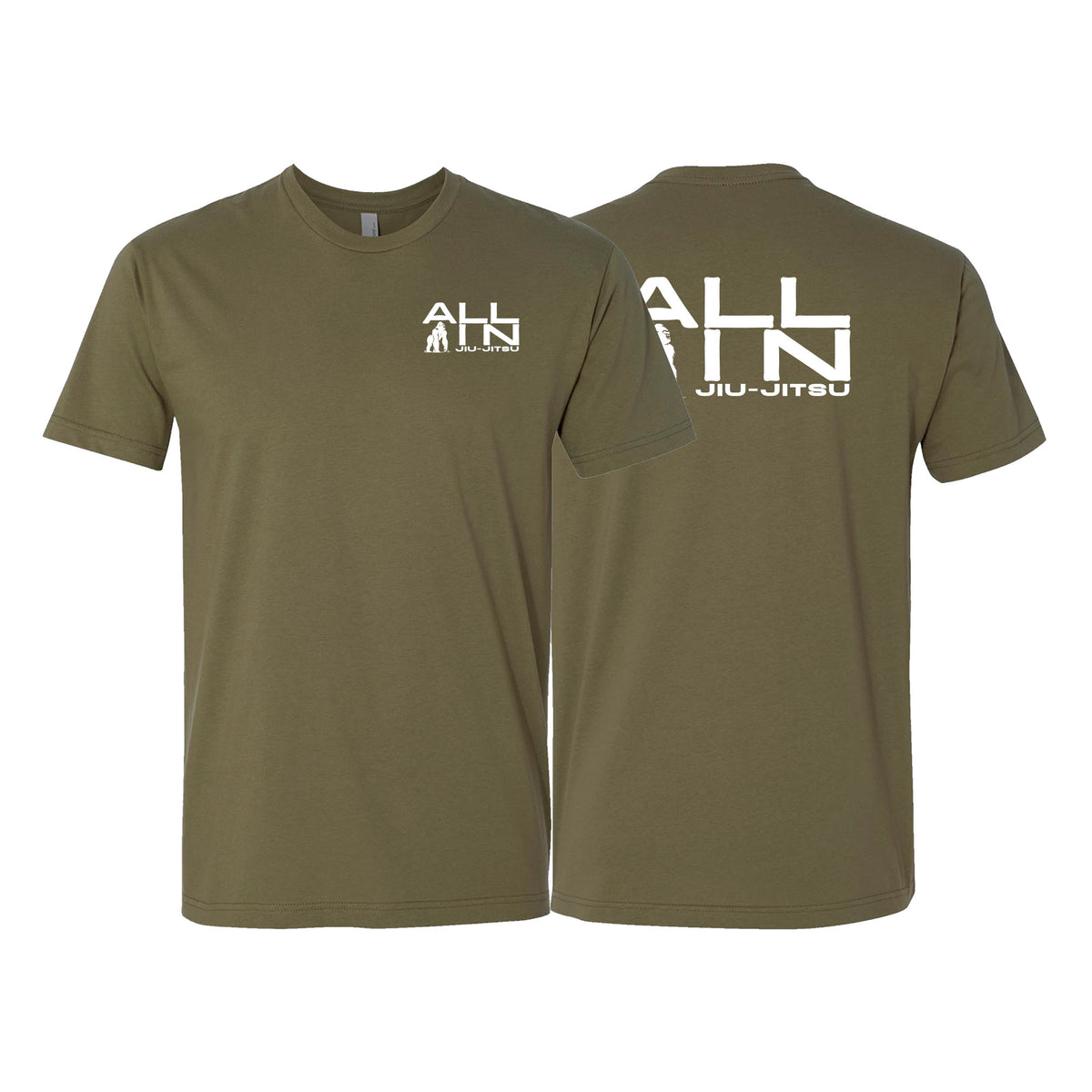 ALL IN Jiu Jitsu Next Level Adult Shirts #8086 A