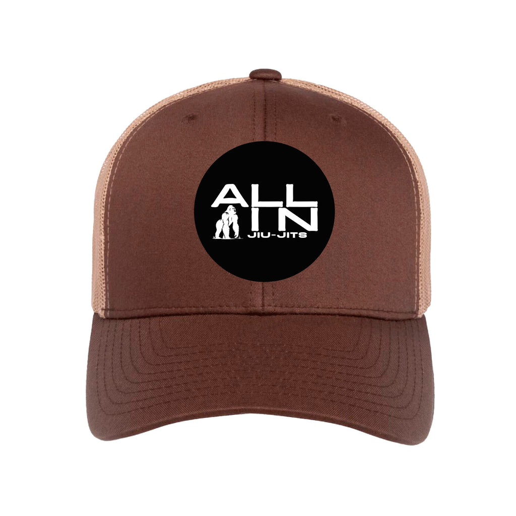 ALL IN Jiu Jitsu Academy Trucker Hat #8086 A