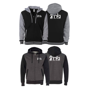 ALL IN Jiu Jitsu Academy Varsity Zip-Up Hoodies #8086 A