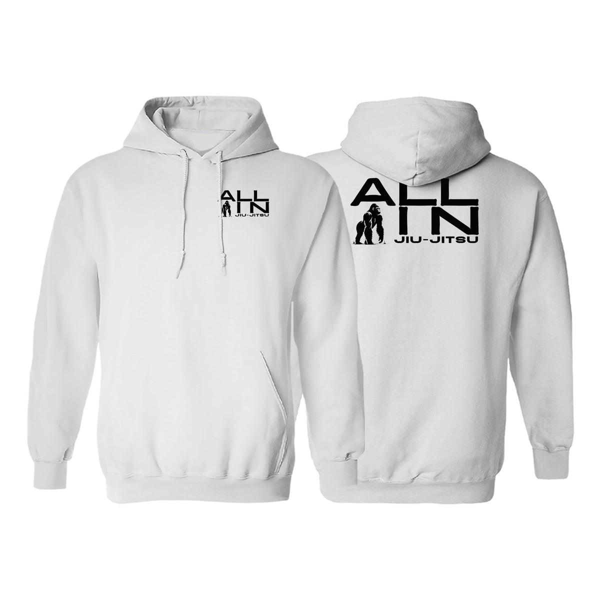ALL IN Jiu Jitsu Academy Sweater Hoodie #8086 A