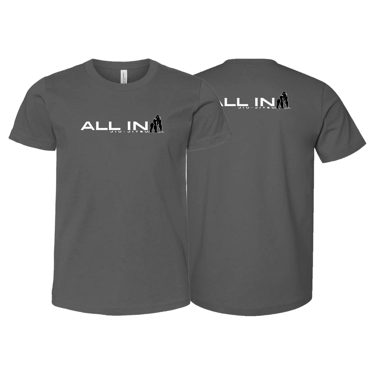 ALL IN Jiu Jitsu Academy Kids Shirts #8086 B