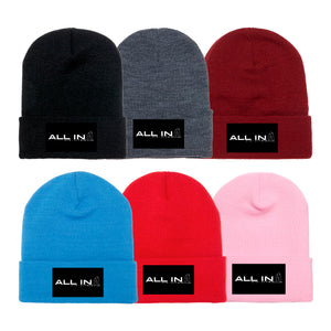 ALL IN Jiu Jitsu Academy Beanies #8086 B