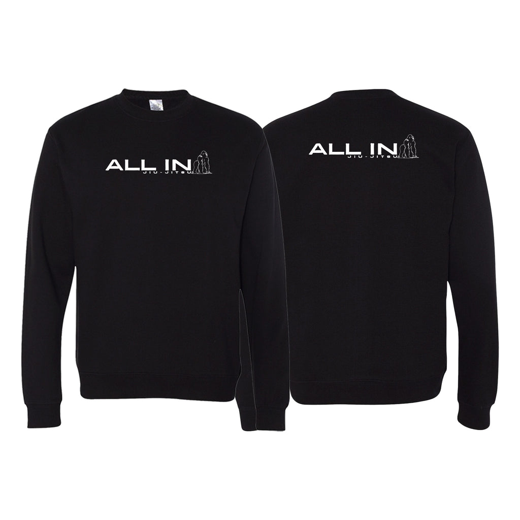 ALL IN Jiu Jitsu Academy Crewneck Sweatshirt #8086 B