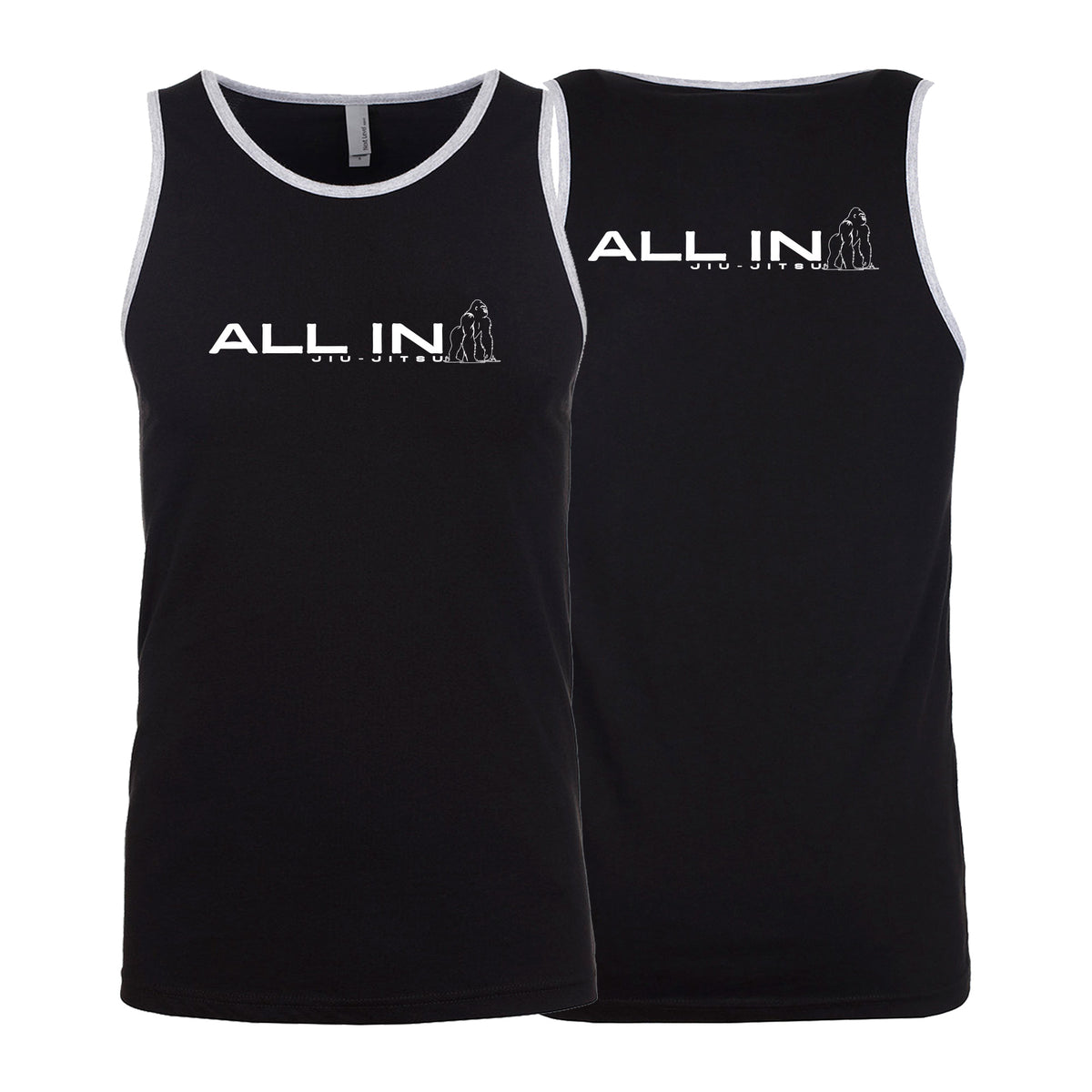 ALL IN Jiu Jitsu Next Level Tank Tops #8086 B