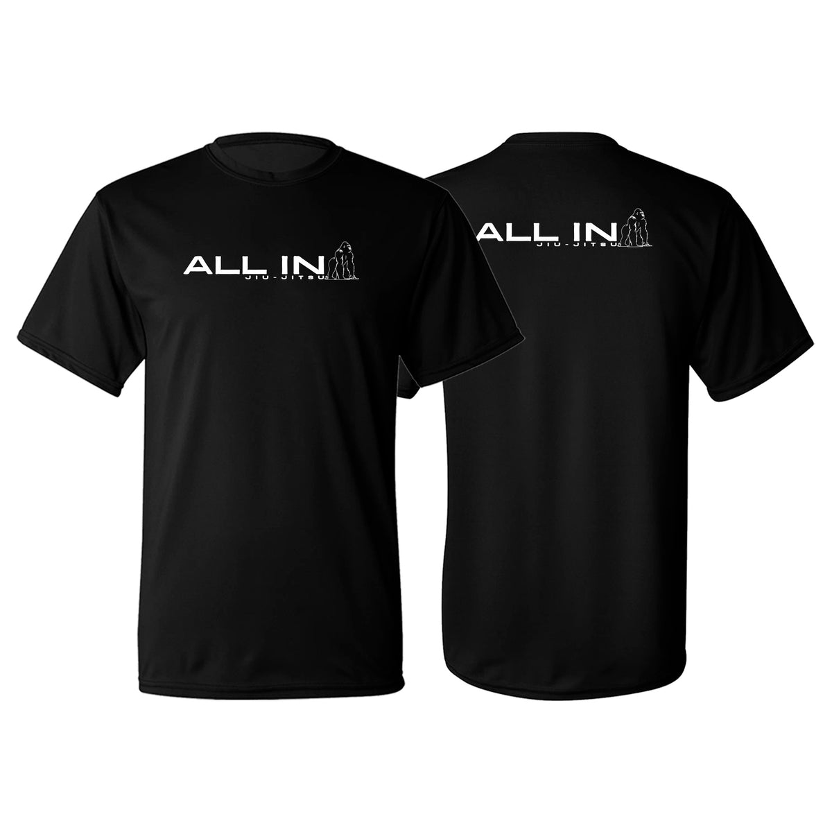 ALL IN Jiu Jitsu Academy Dry Fit Shirts #8086 B
