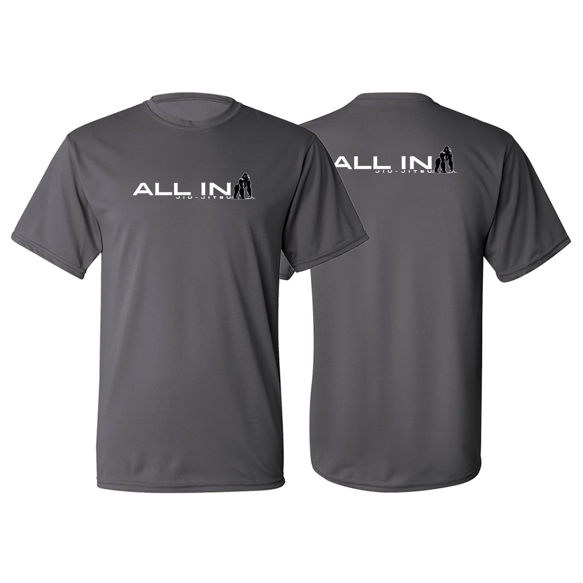 ALL IN Jiu Jitsu Academy Dry Fit Shirts #8086 B