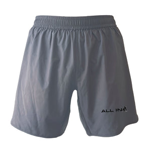 ALL IN Jiu Jitsu Custom Grey Shorts 2.0 #8086 B