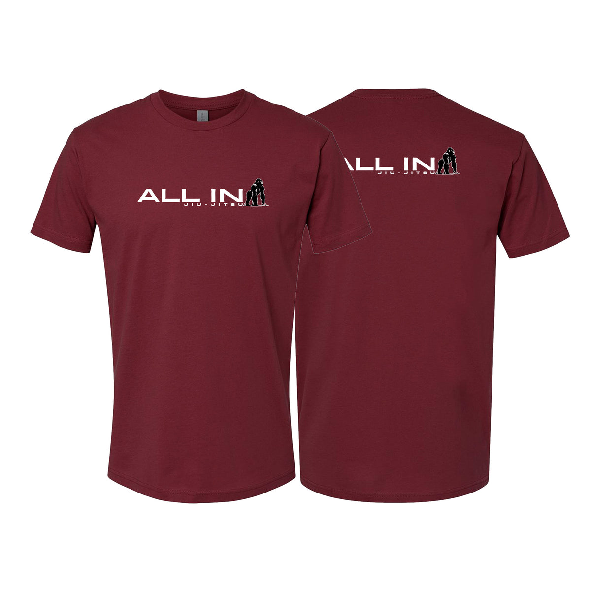 ALL IN Jiu Jitsu Next Level Adult Shirts #8086 B